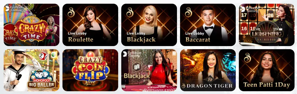 Giochi da casinò live FANTASTIK CASINO