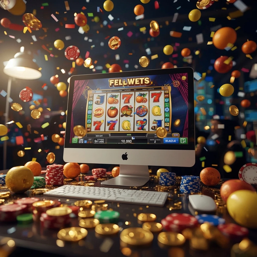 slot machine sullo schermo FANTASTIK CASINO