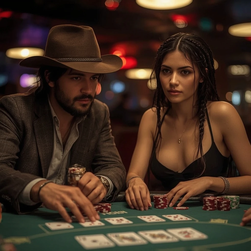 foto di due giocatori di poker FANTASTIK CASINO